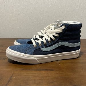 Vans Sk8-Hi top denim 8.5